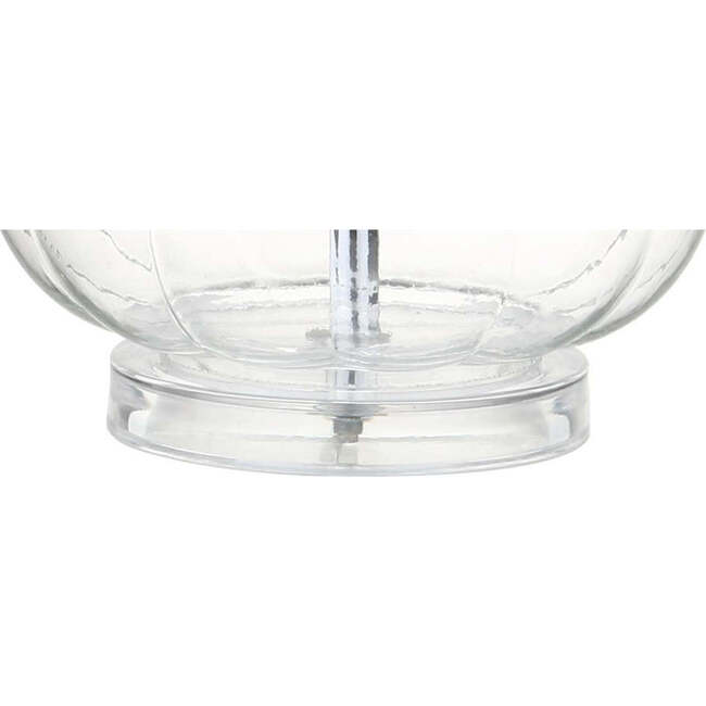 Bette 28.5" Glass Teardrop LED Table Lamp, Clear (Set of 2) - Lighting - 7