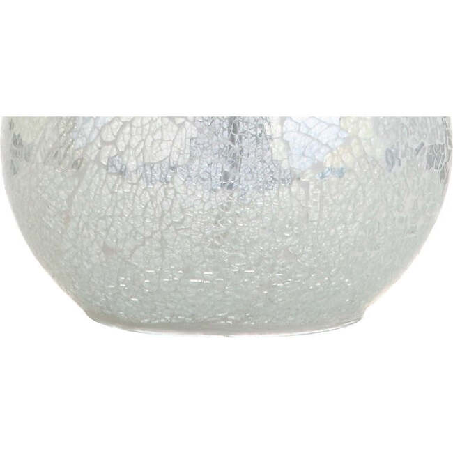 Mona 20" Mini LED Table Lamp, Mosaic White - Lighting - 7