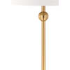 Hollis 34" Metal LED Table Lamp, Brass with Crystal Base (Set of 2) - Lighting - 6