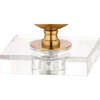 Hollis 34" Metal LED Table Lamp, Brass with Crystal Base (Set of 2) - Lighting - 7