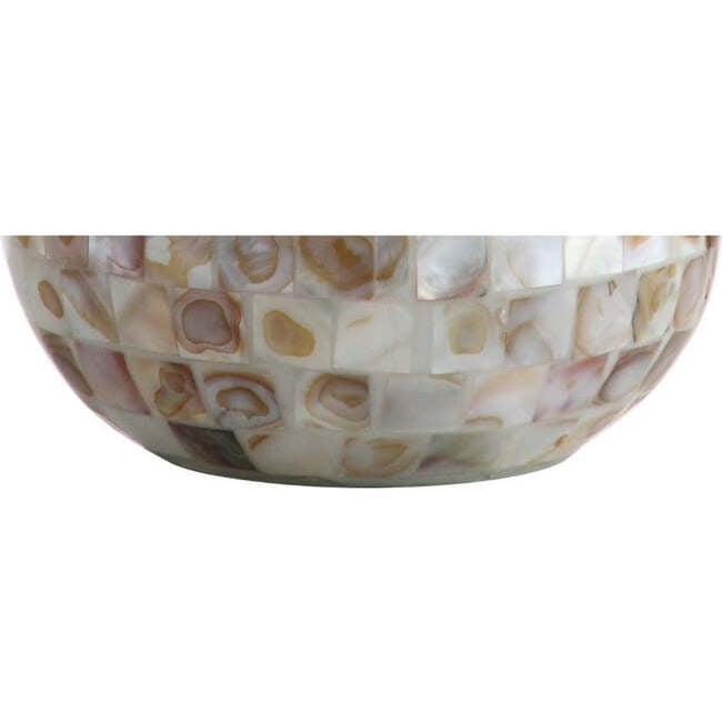 Mona 20.5" Mini LED Table Lamp, Seashell - Lighting - 7