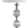 Oslo 60.5" Glass/Metal LED Floor Lamp, Mercury Silver - Lighting - 6