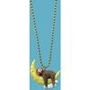 Glow-In-The-Dark Sleepy Sloth Necklace - Necklaces - 2