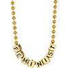 Feminist Necklace - Necklaces - 1 - thumbnail