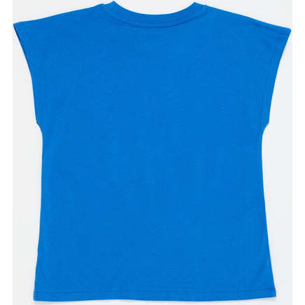 Tiger Tank T-Shirt, Blue - T-Shirts - 4