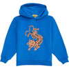 Tiger Hoodie, Blue - Sweatshirts - 1 - thumbnail