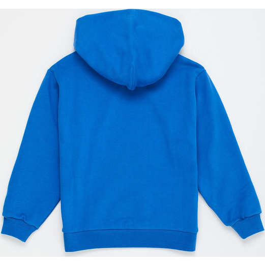 Tiger Hoodie, Blue - Sweatshirts - 3