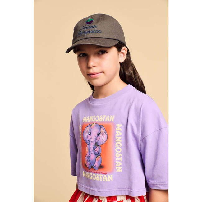 Sweet Elephant T-Shirt, Lilac - T-Shirts - 2
