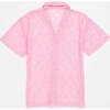 Pomegranate Lace Shirt, Pink - Shirts - 4