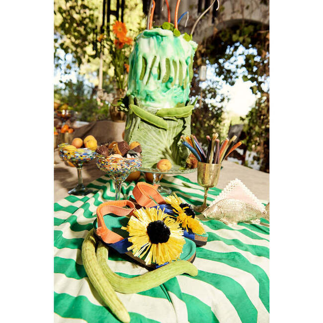 Sunflower Sandal, Yellow - Sandals - 5