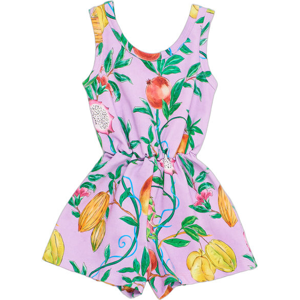 Passion Fruit Jumpsuit, Lilac - Jumpsuits - 1