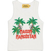 Monkey Forest Tank, White - Tank Tops - 1 - thumbnail