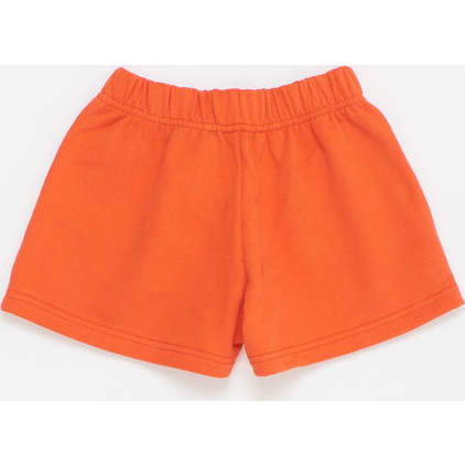 Monkey Logo Sweatshort, Red - Shorts - 3