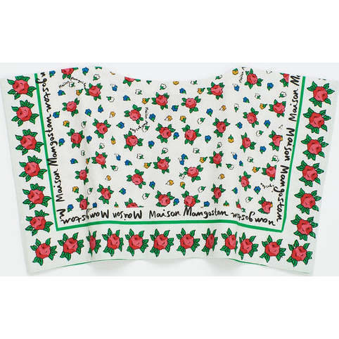 Mumbai Flowers Top, White - Shirts - 4