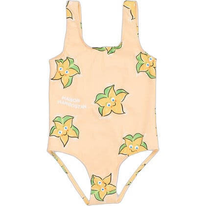 Carambola Swimwear, Yellow - One Pieces - 1