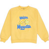 Carambola Logo Sweatshirt, Yellow - Sweatshirts - 1 - thumbnail