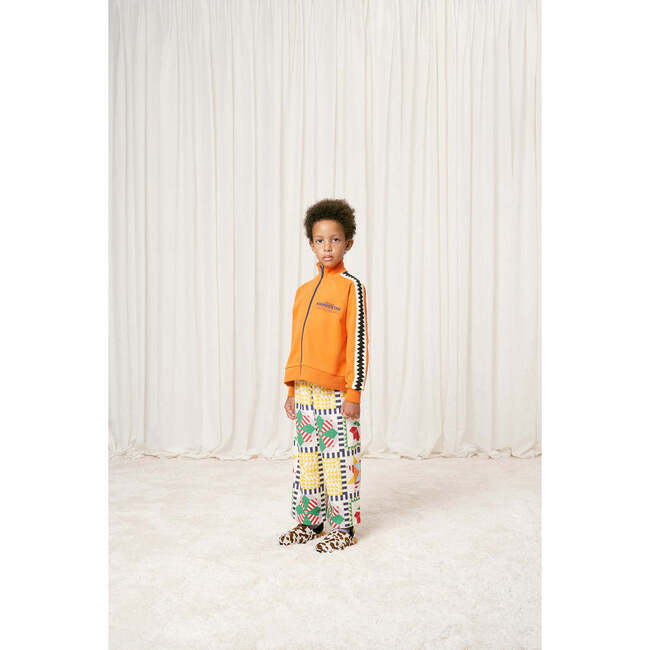 The Original Logo Zipper Sweatshirt, Orange - Sweatshirts - 2