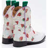Strawberry Boot, White - Boots - 3 - thumbnail