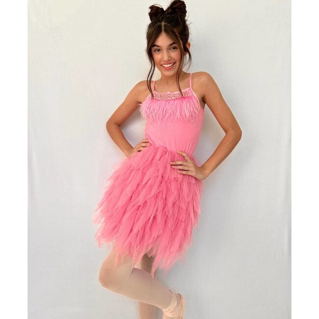 Pink Diamonds and Pearls Dress Pink