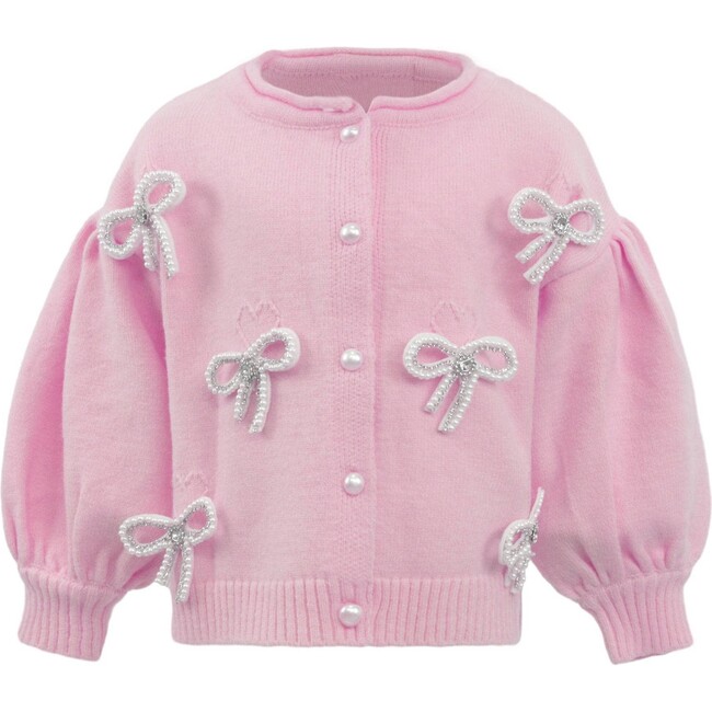 Pearl Bow Cardigan