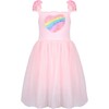 3D Rainbow Heart Tulle Dress - Dresses - 1 - thumbnail