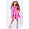 Big Bow Teddy Fleece Dress - Dresses - 3
