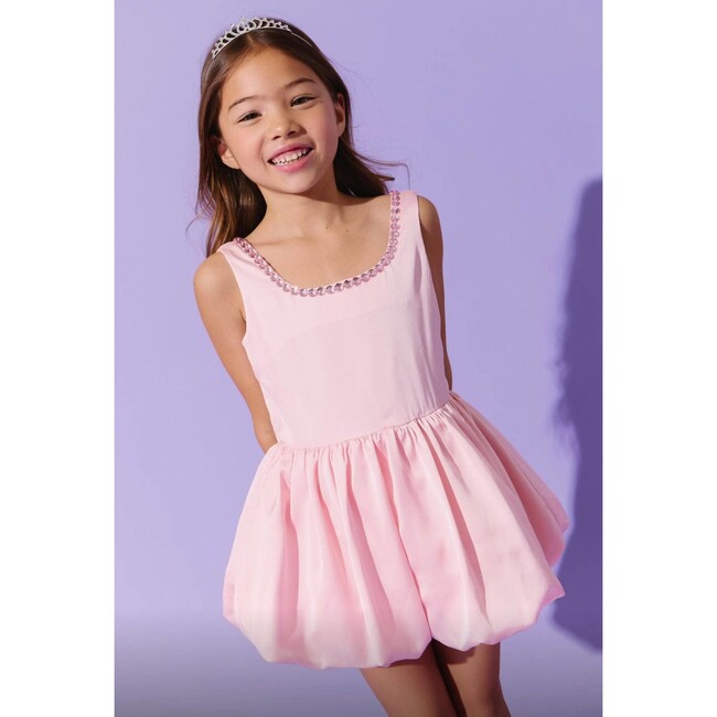 Pastel Gems Bubble Dress Pink