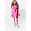 Big Bow Teddy Fleece Dress - Dresses - 6
