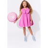 Big Bow Teddy Fleece Dress - Dresses - 9