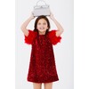 Ruby Feather Dress - Dresses - 4