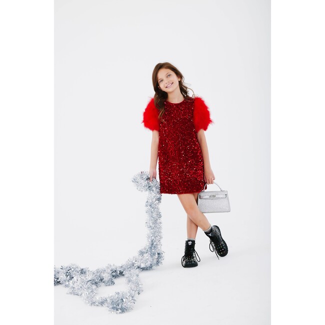 Ruby Feather Dress - Dresses - 5