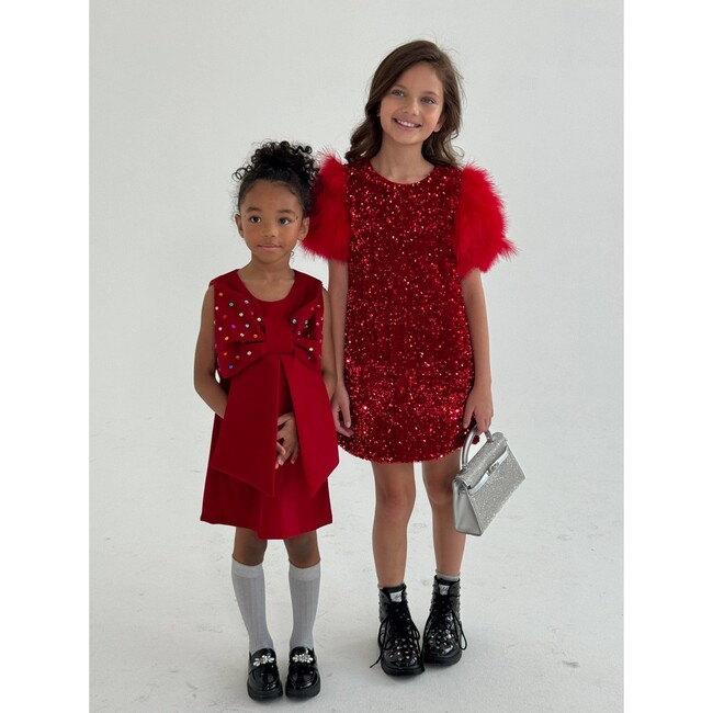 Ruby Feather Dress - Dresses - 6