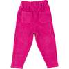 Corduroy Jegging, Bright Pink - Pants - 2
