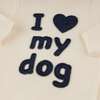 I Heart My Dog Two Piece Set, Shortbread - Mixed Apparel Set - 2