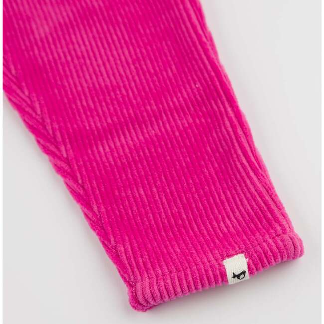 Corduroy Jegging, Bright Pink - Pants - 5
