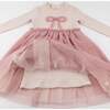 Ruffle Bow Aria Tutu Dress, Blush - Dresses - 7