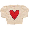 Girls Constance Sweater, Scalloped Heart - Sweaters - 1 - thumbnail