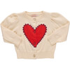 Baby Girls Constance Sweater, Scalloped Heart - Sweaters - 1 - thumbnail