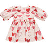 Girls Renee Dress, Gradient Hearts - Dresses - 1 - thumbnail