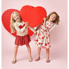 Girls Renee Dress, Gradient Hearts - Dresses - 3