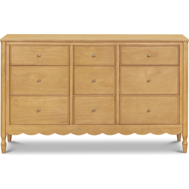 Ambrosia 9-Drawer Assembled Dresser in Honey