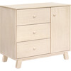 Hudson Modern 3-Drawer Dresser in Washed Natural - Dressers - 1 - thumbnail