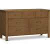 Nantucket 7-Drawer Assembled Dresser in Natural Walnut - Dressers - 1 - thumbnail