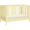 Swell 4-in-1 Convertible Crib w/Toddler Conversion Kit in Pale Yellow - Cribs - 1 - thumbnail