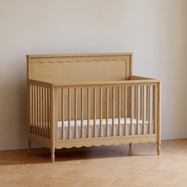 Ambrosia 4-in-1 Convertible Crib in Honey