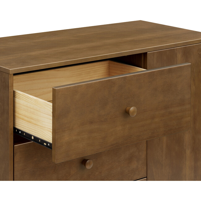 Hudson Modern 3-Drawer Dresser in Natural Walnut - Dressers - 6