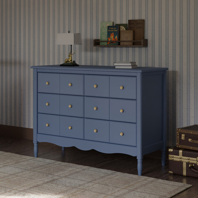 Liberty 6-Drawer Assembled Dresser in Cove Blue