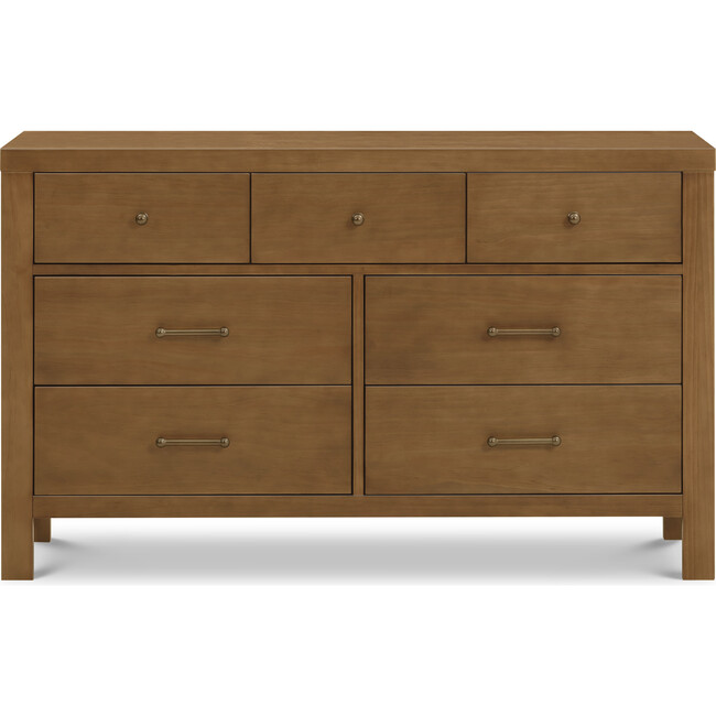 Nantucket 7-Drawer Assembled Dresser in Natural Walnut - Dressers - 3