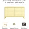 Swell 6-Drawer Assembled Dresser in Pale Yellow - Dressers - 3 - thumbnail