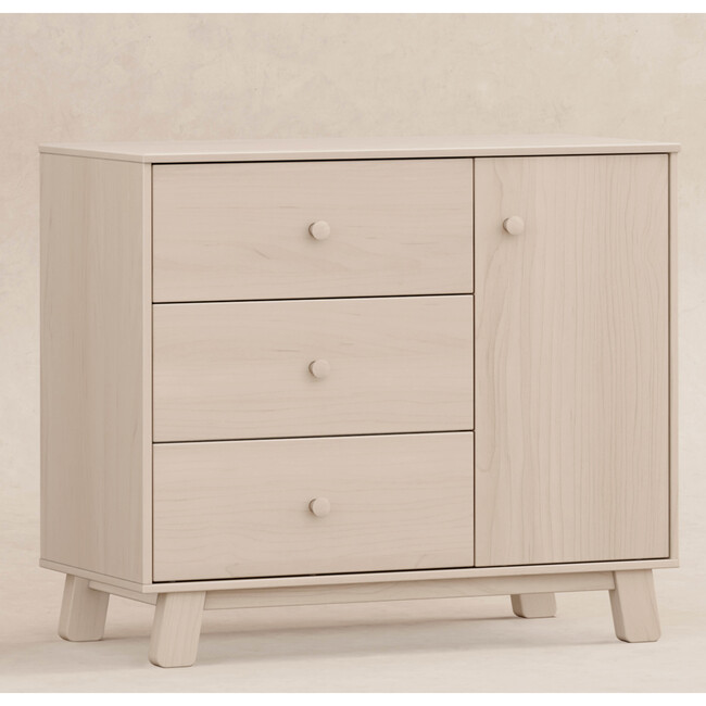 Hudson Modern 3-Drawer Dresser in Washed Natural - Dressers - 4